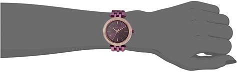 Michael Kors Women's Darci MK3725 Purple Stainless